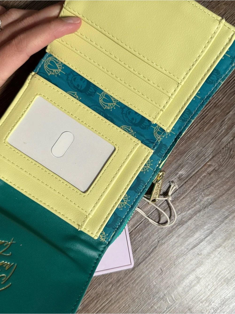 N/A teal faux